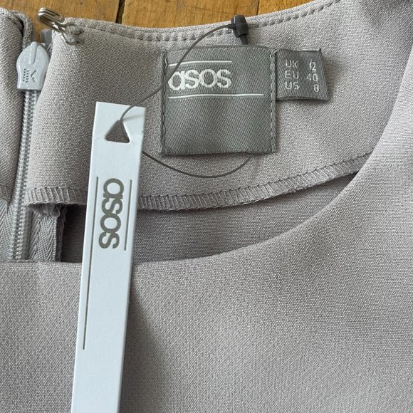 ASOS Gray Mini Dress - Picture 5 of 5